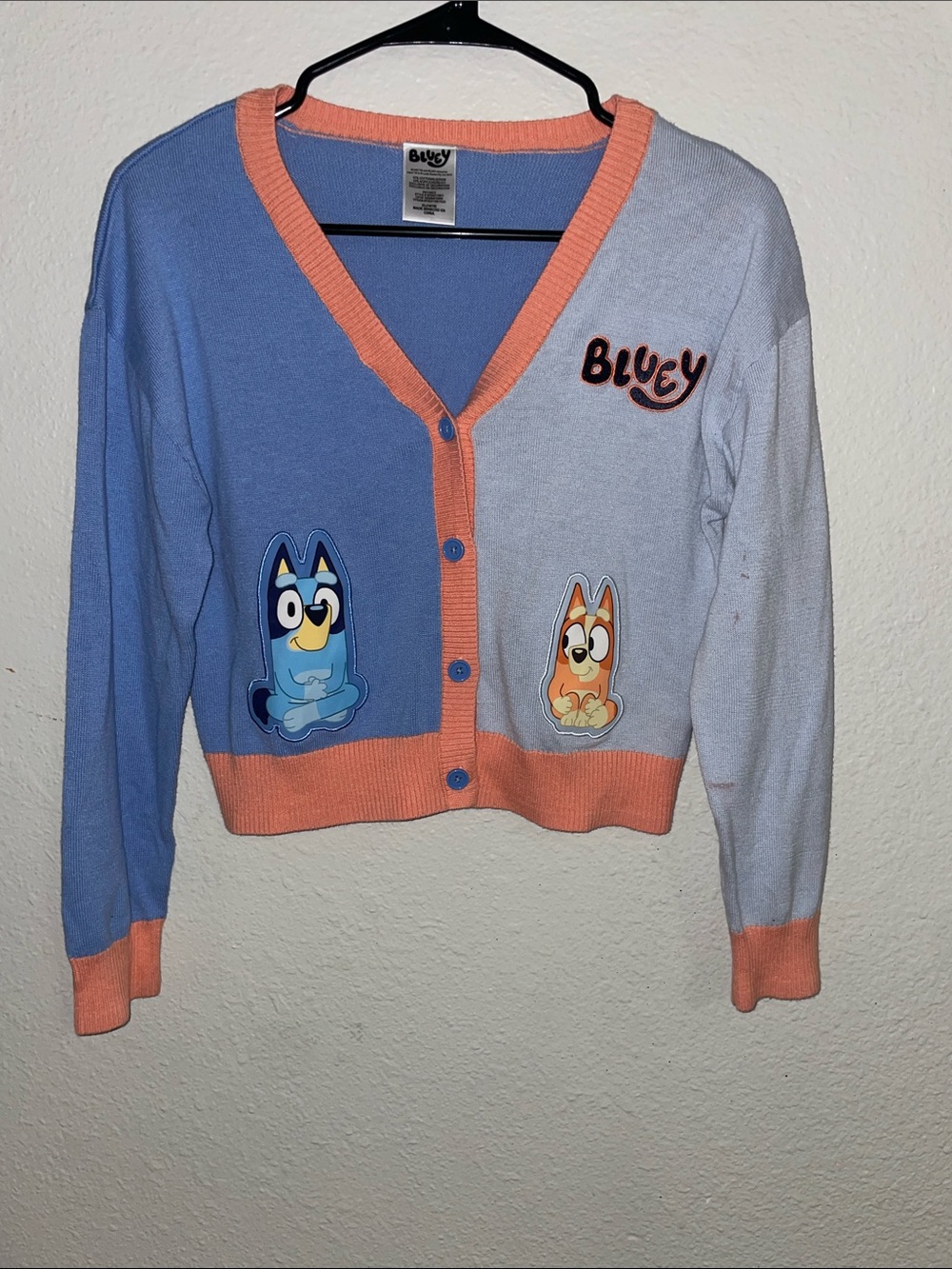 Bluey Cardigan - Bluey & Bingo YXL (14-16)